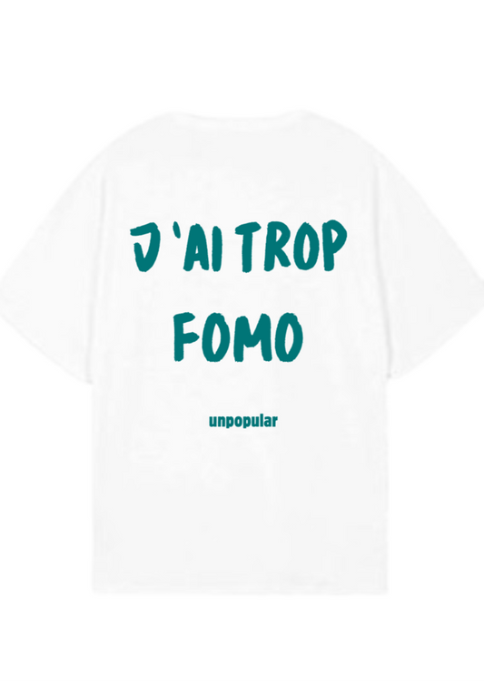 "FOMO" White T-Shirt